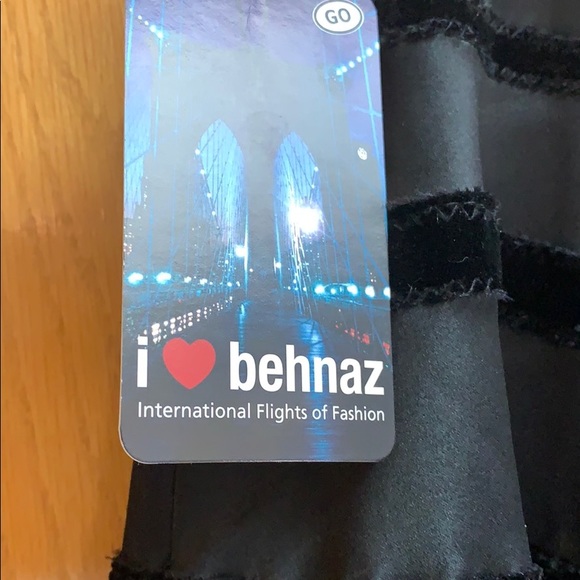 Christmas Black Satin & Velvet Circle Skirt - Picture 3 of 7